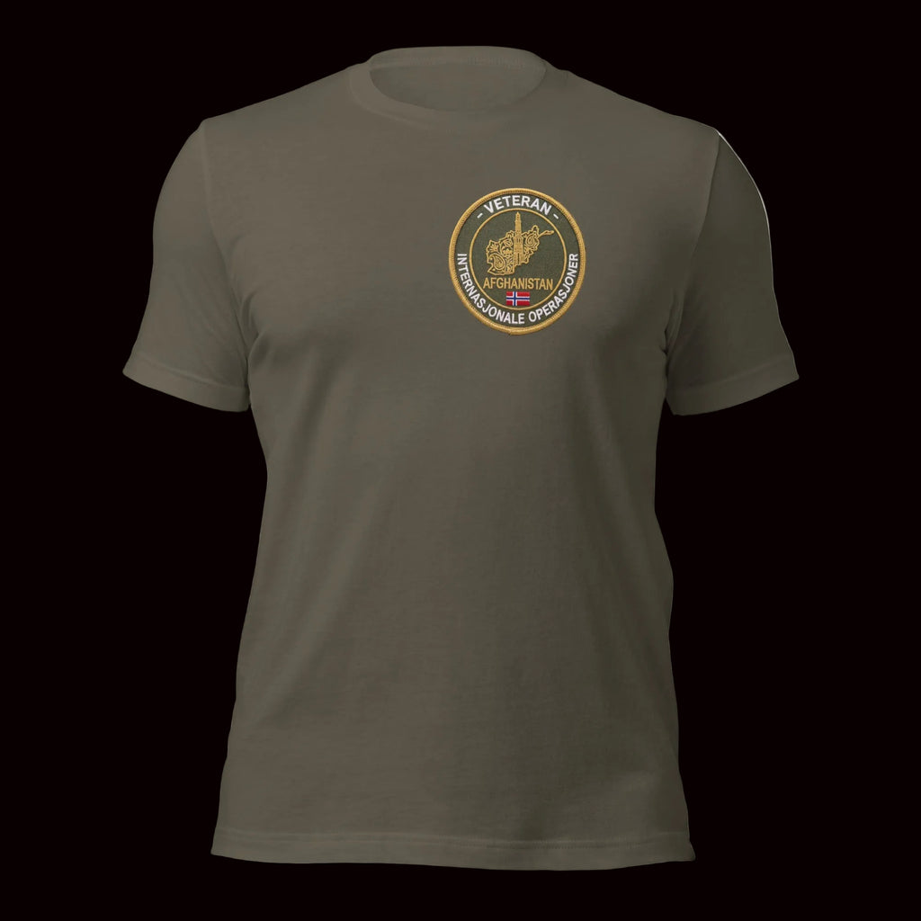 Navy. Norsk Veteran-T-shirt