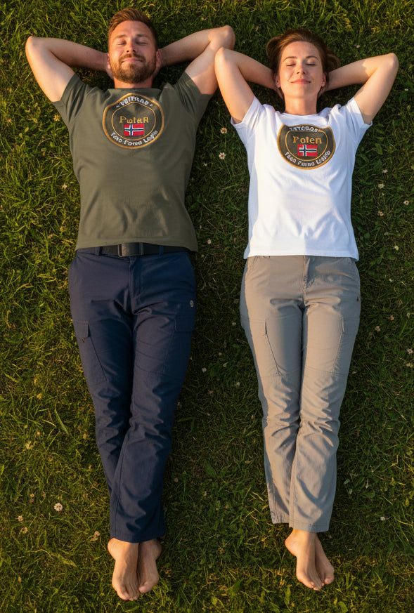 Army & White Veteran T-shirt