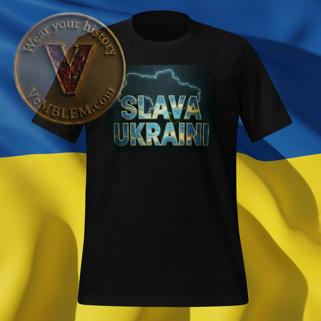 Badged - Slava Ukraini T-shirt (Unisex)