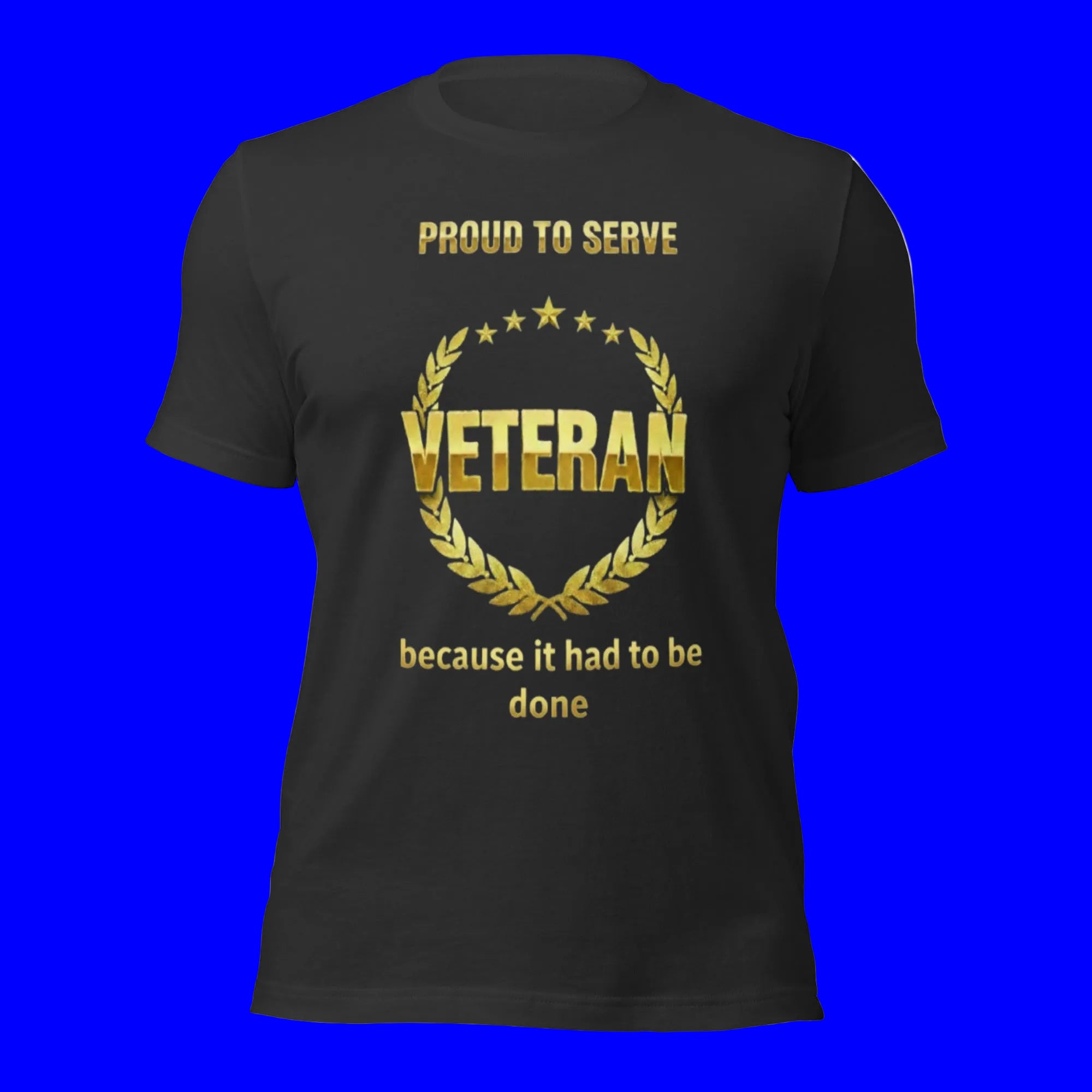 Veteran-Proud to serve