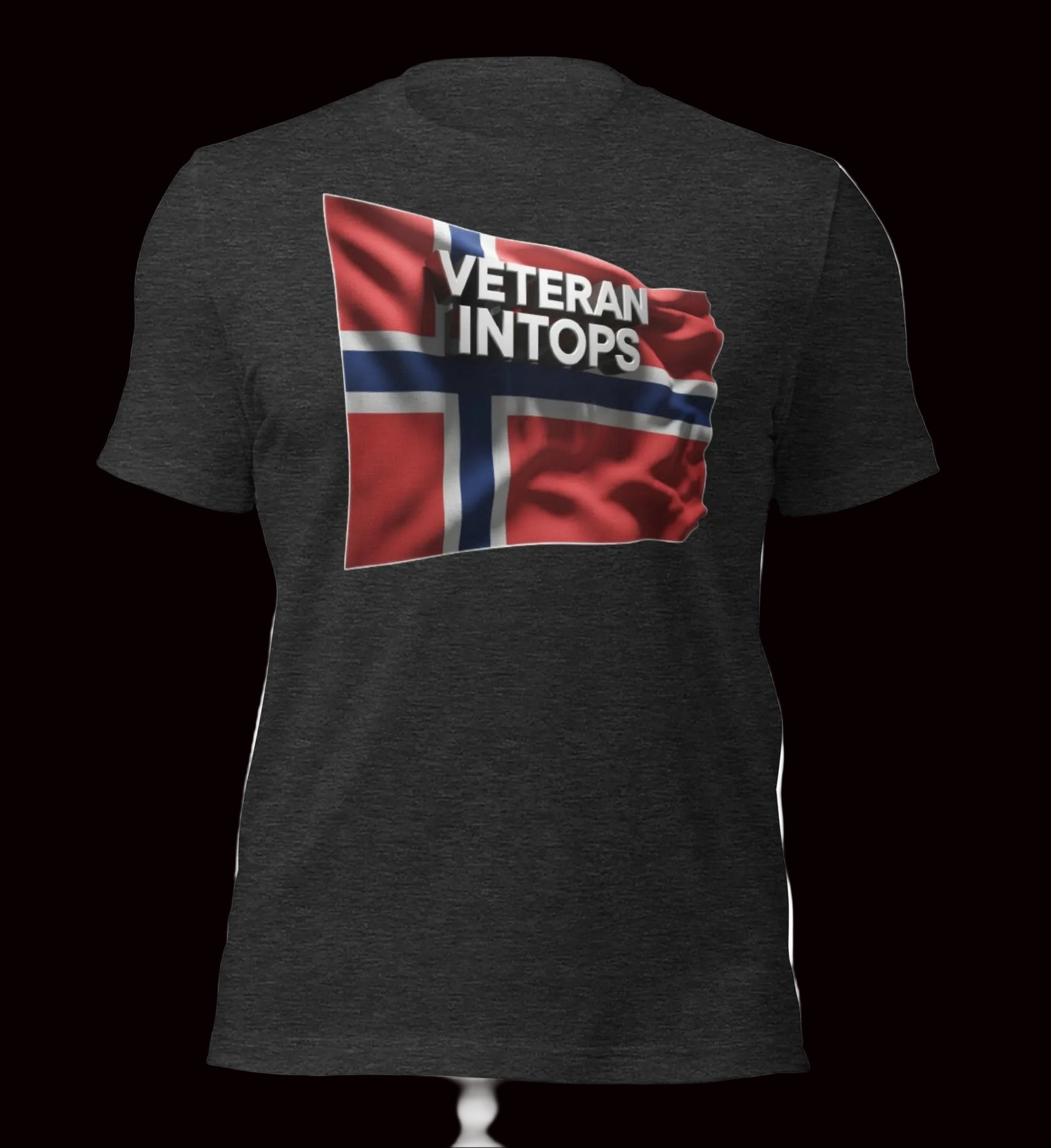 Dark Grey. Veteran Intops T-skjorte