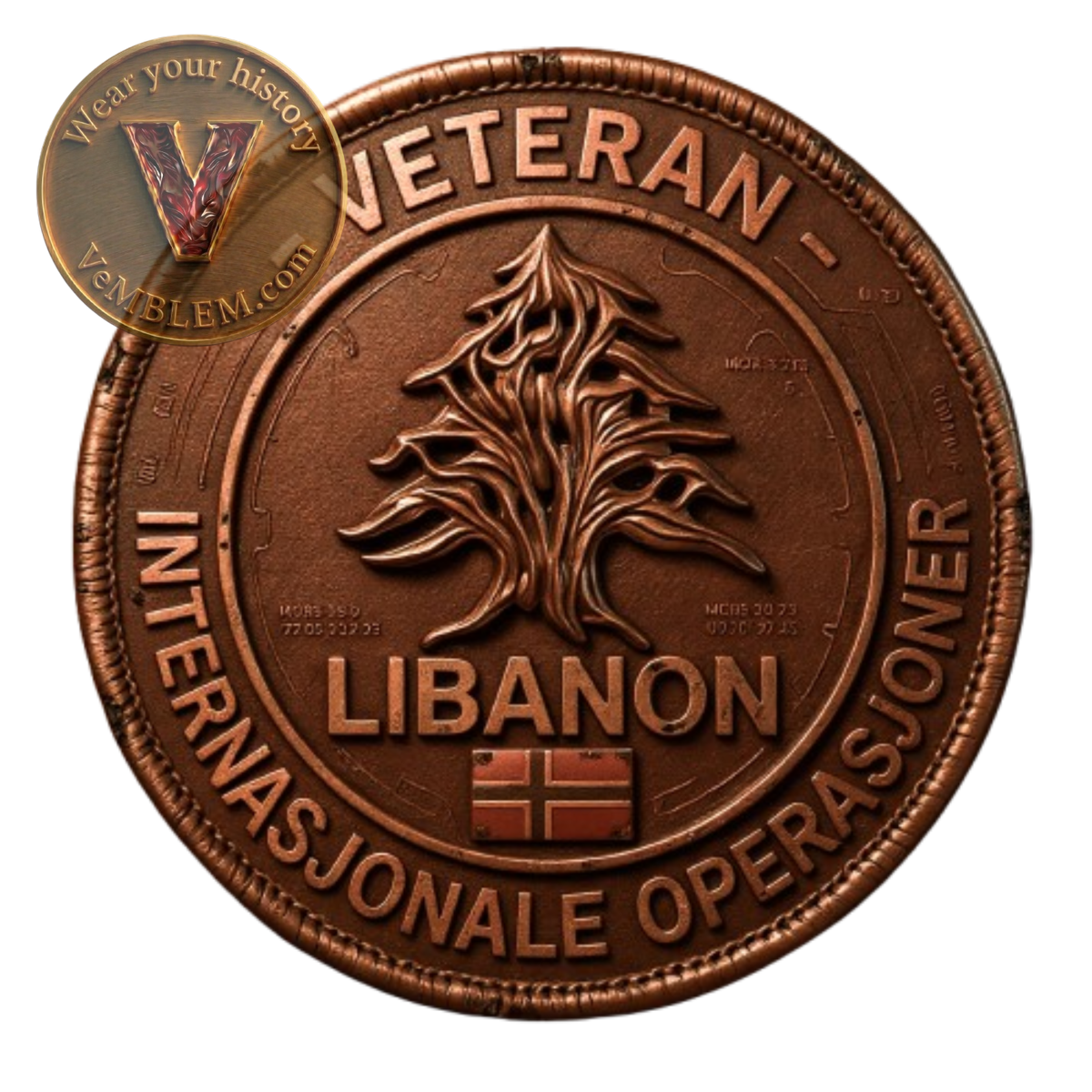 Libanon Veteran (Liten patch)