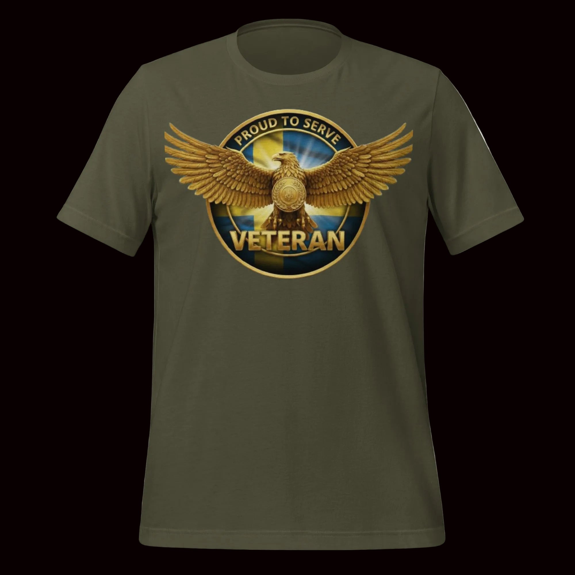 Military Green.Stolt Svensk Veteran