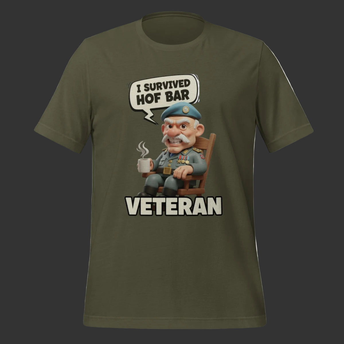Military Green. Stolt Libanon-veteran fra HofBar
