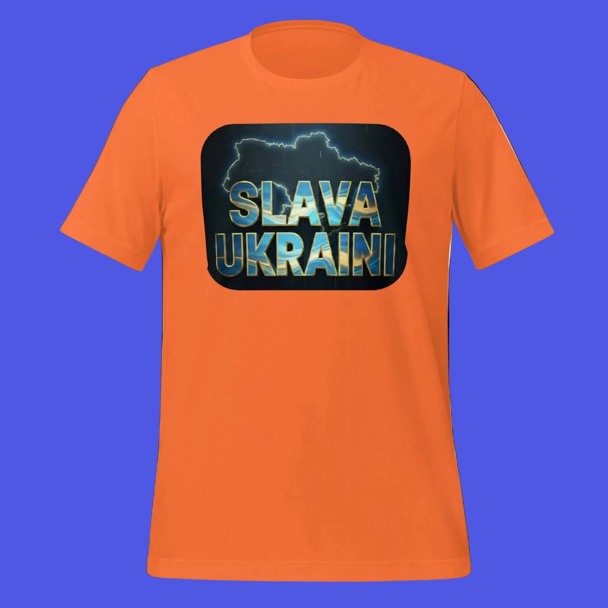 Orange-SlavaUkraini-T-shirt