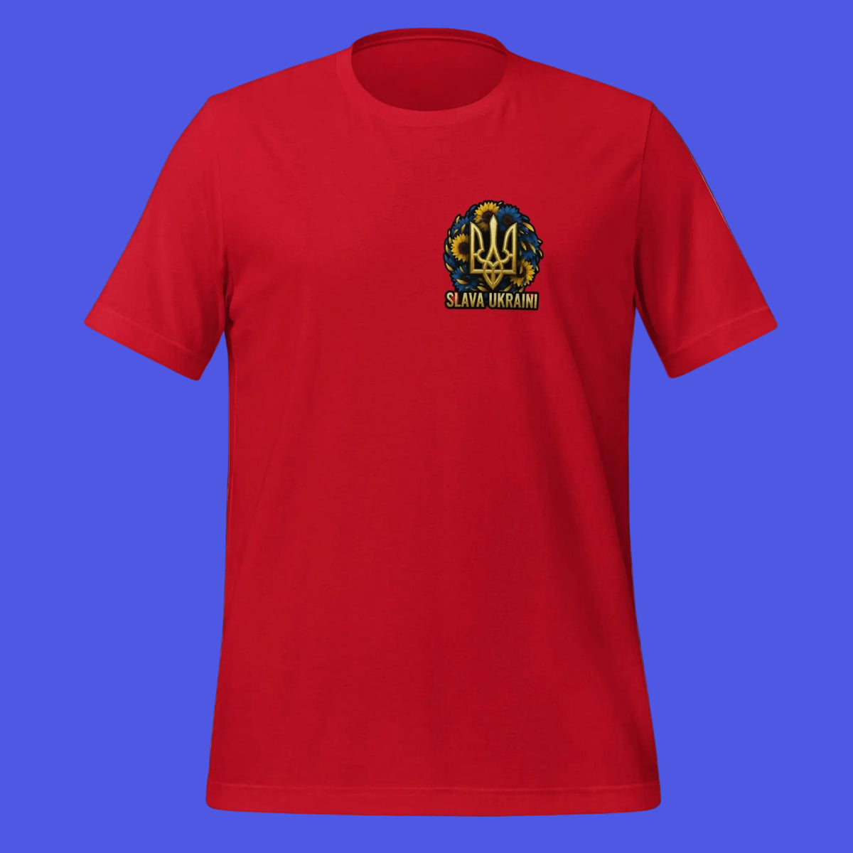 Red-SlavaUkraini-T-shirt