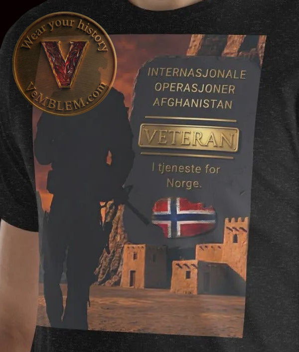 Stolt NOR Afghanistan Veteran