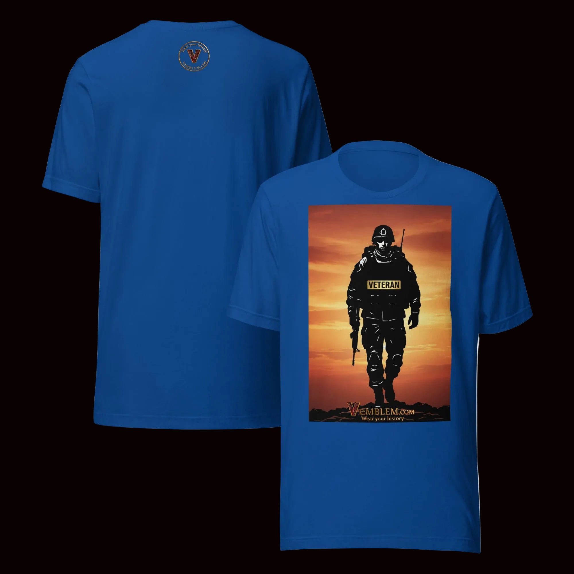 TrueRoyal Veteran T-shirt