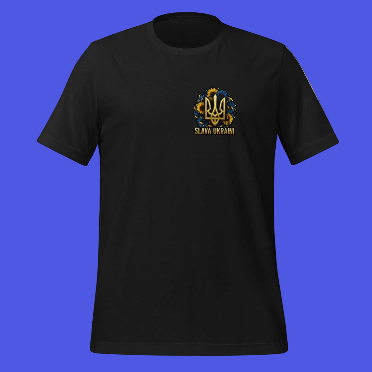 Vintage-black-SlavaUkraini-T-shirt