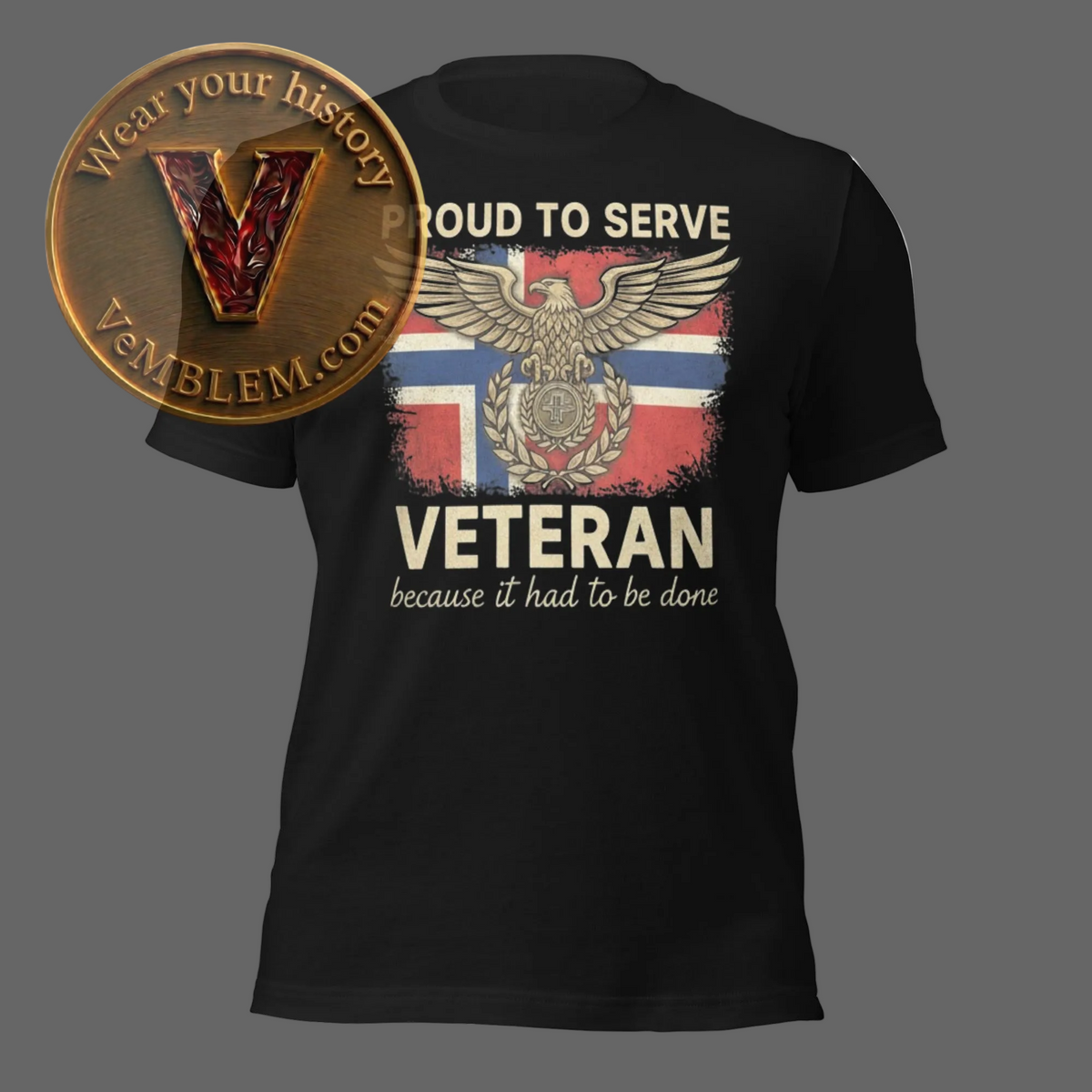 Badged - Black Stolt NOR Veteran - Proud to serve