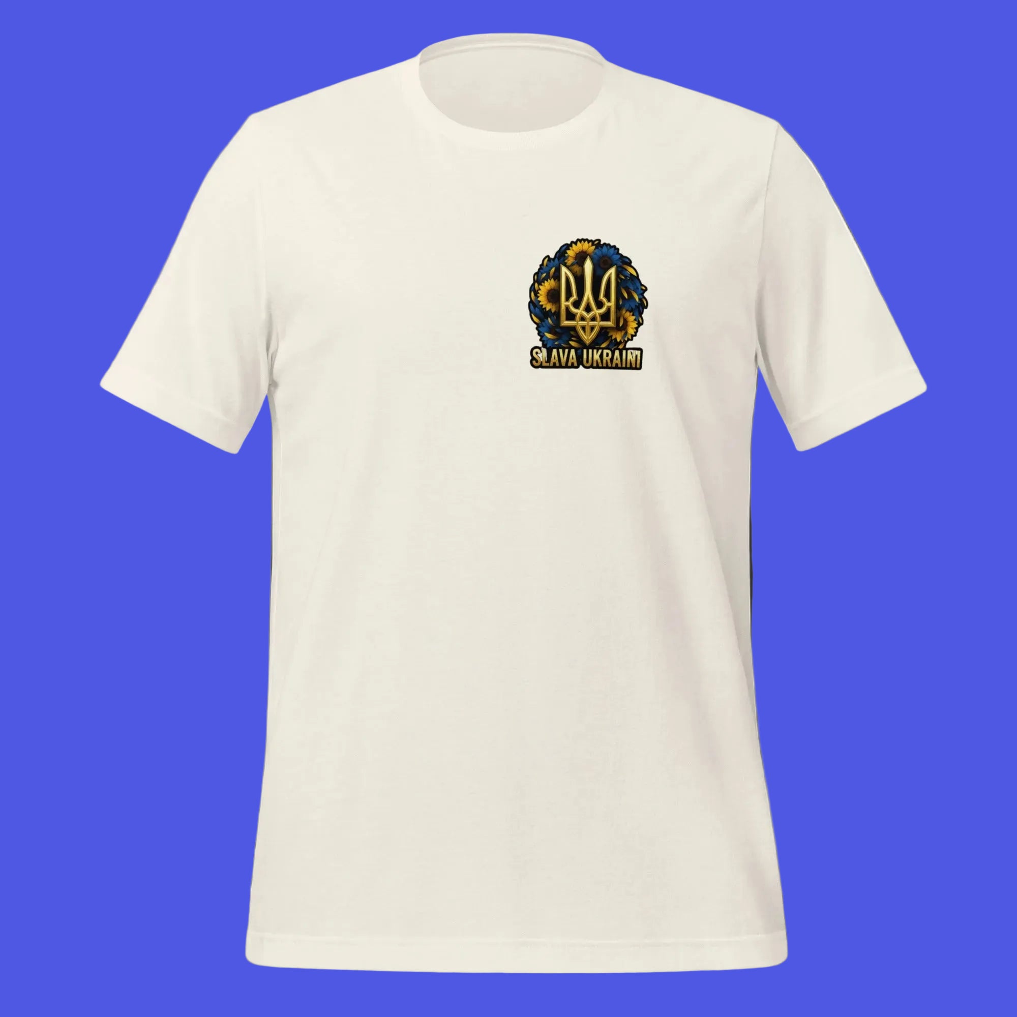 VintageWhite-SlavaUkraini-T-shirt