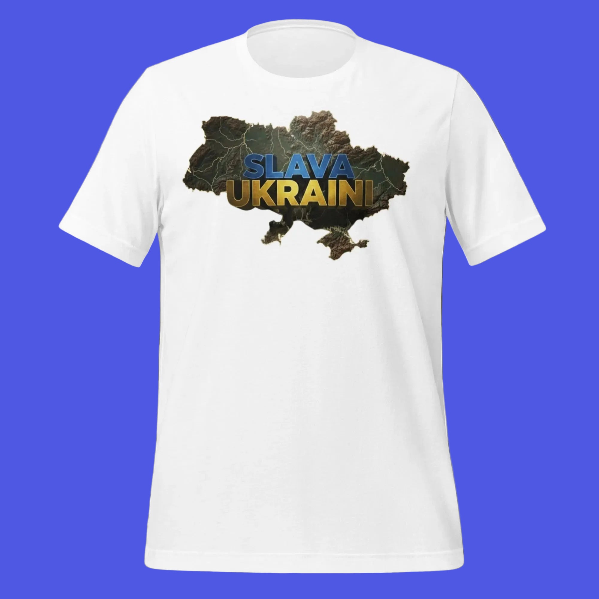 White-SlavaUkraini-T-shirt