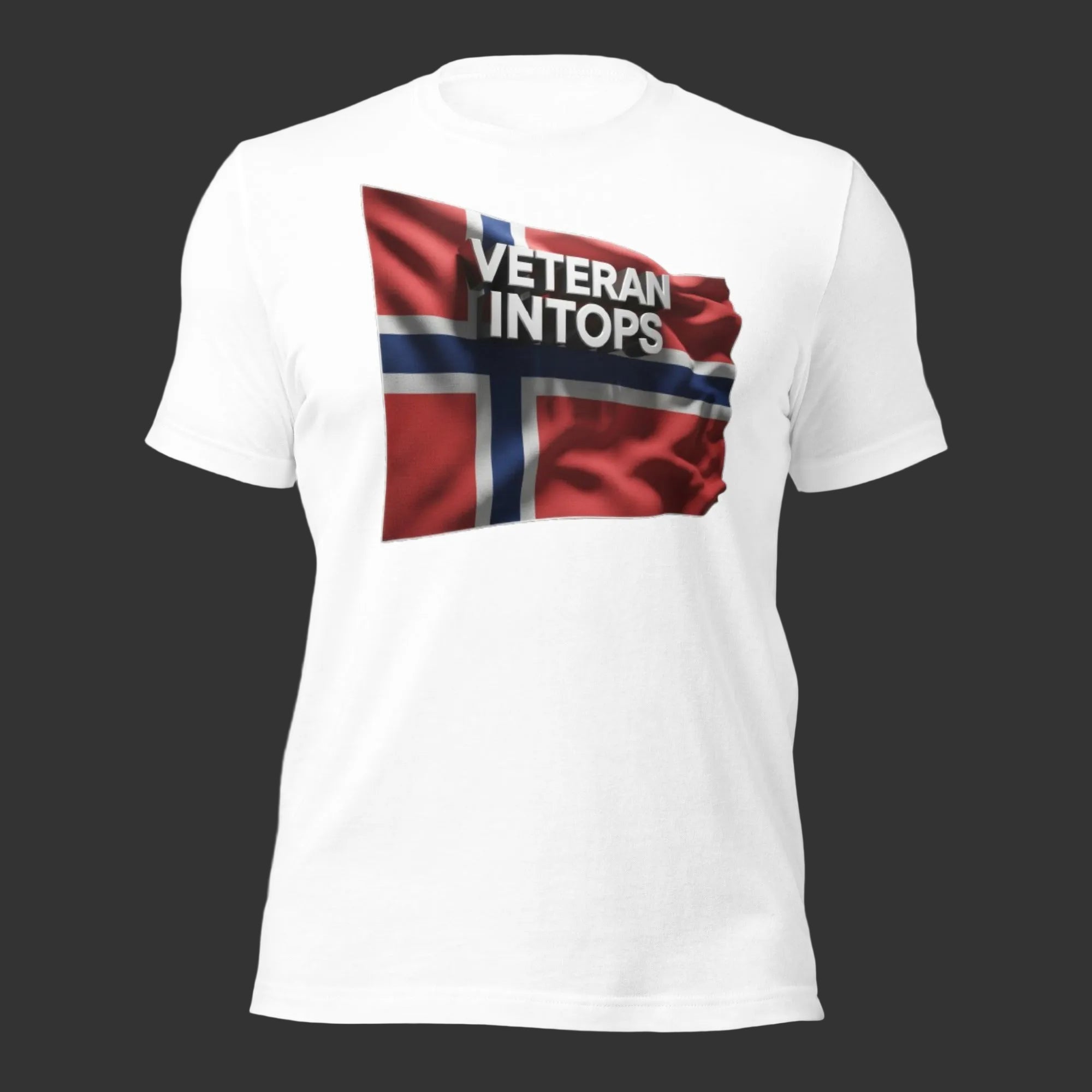 Hvit. Stolt NOR Veteran
