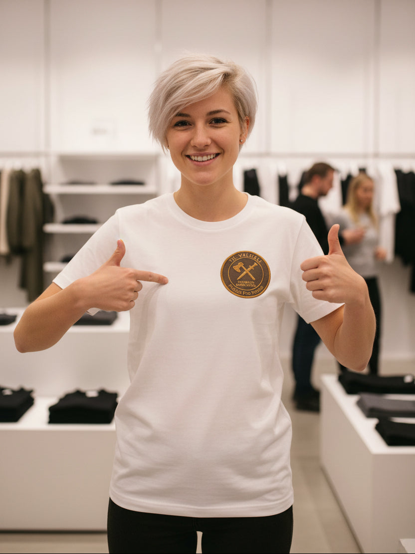 White-TelemarkBataljonen-T-shirt