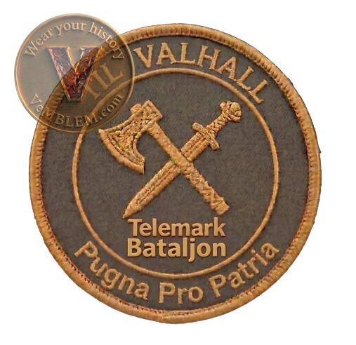 Badged - Telemark Bataljon - T-shirt (stor patch)
