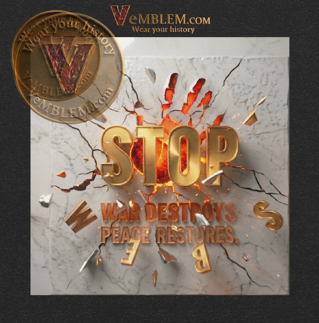 Badged - Stop War - T-shirt 2