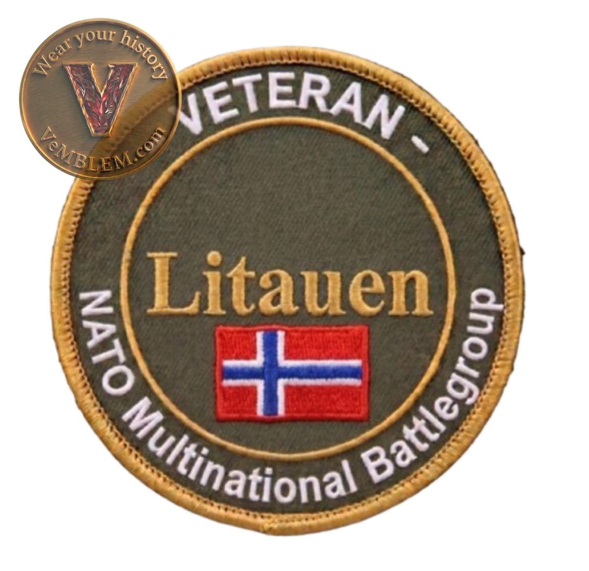 Badged - Stolt NATO MNBG Veteran - T-shirt