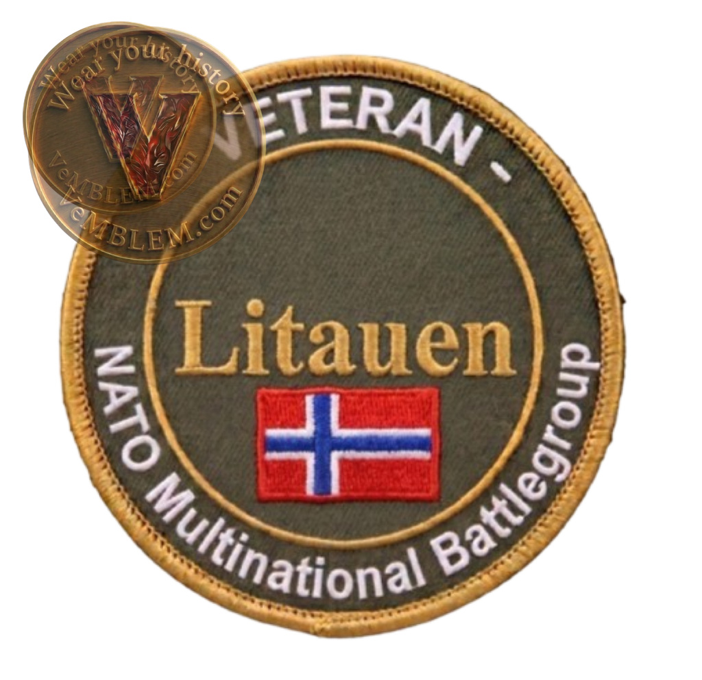 Badged - Stolt NATO MNBG Veteran - T-shirt